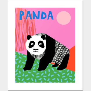 P is for Panda Posters and Art